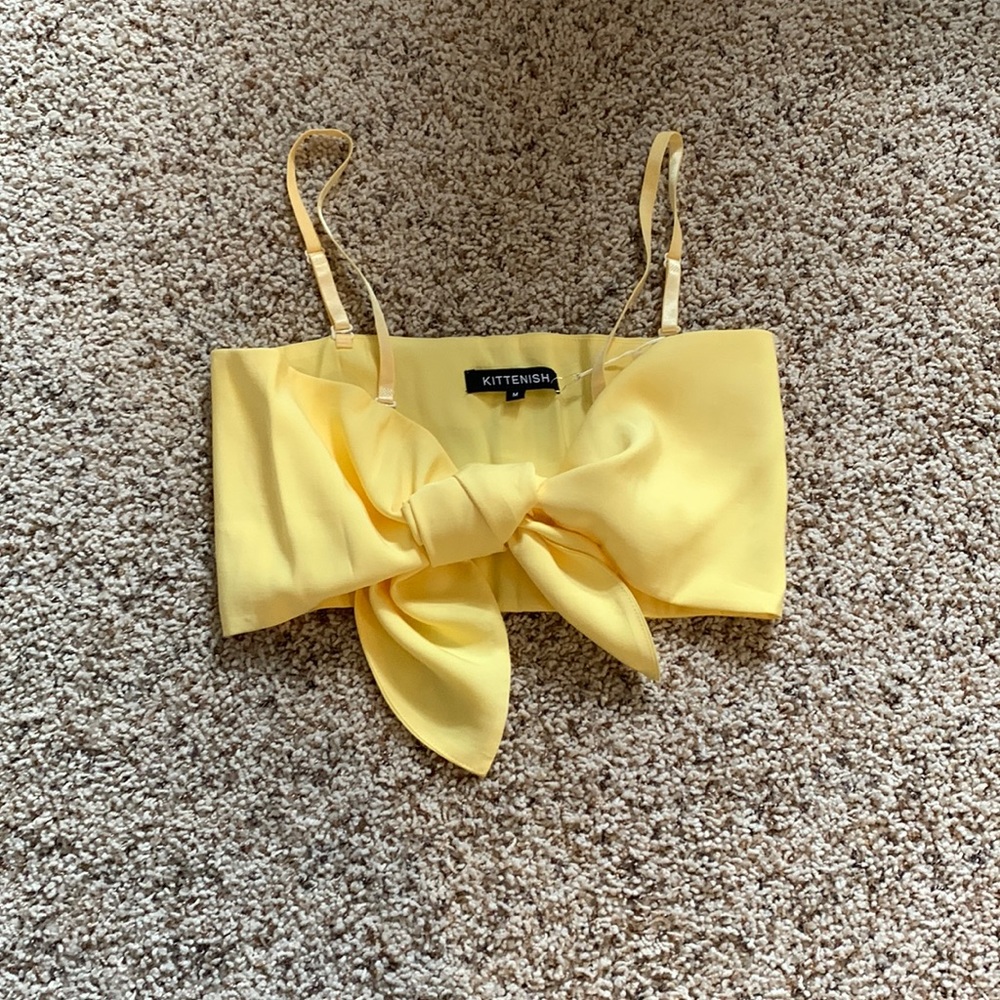 Kittenish crop top. New with tags!